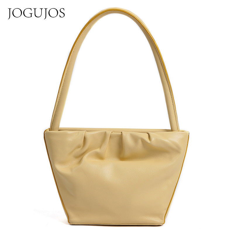 Women's Classy Sheepskin Design Fashion Underarm Shoulder Bags