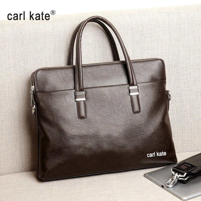 Men's New Horizontal Business Computer File Men's Handbags