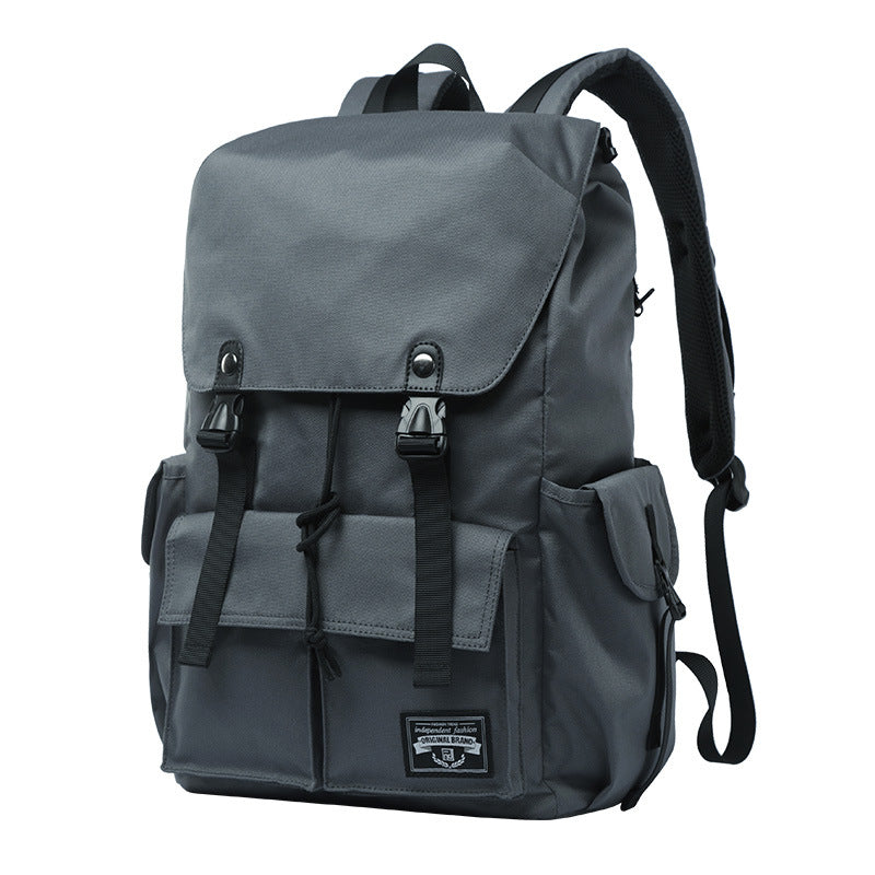 Men's Large Capacity Waterproof Rucksack Fashion College Backpacks