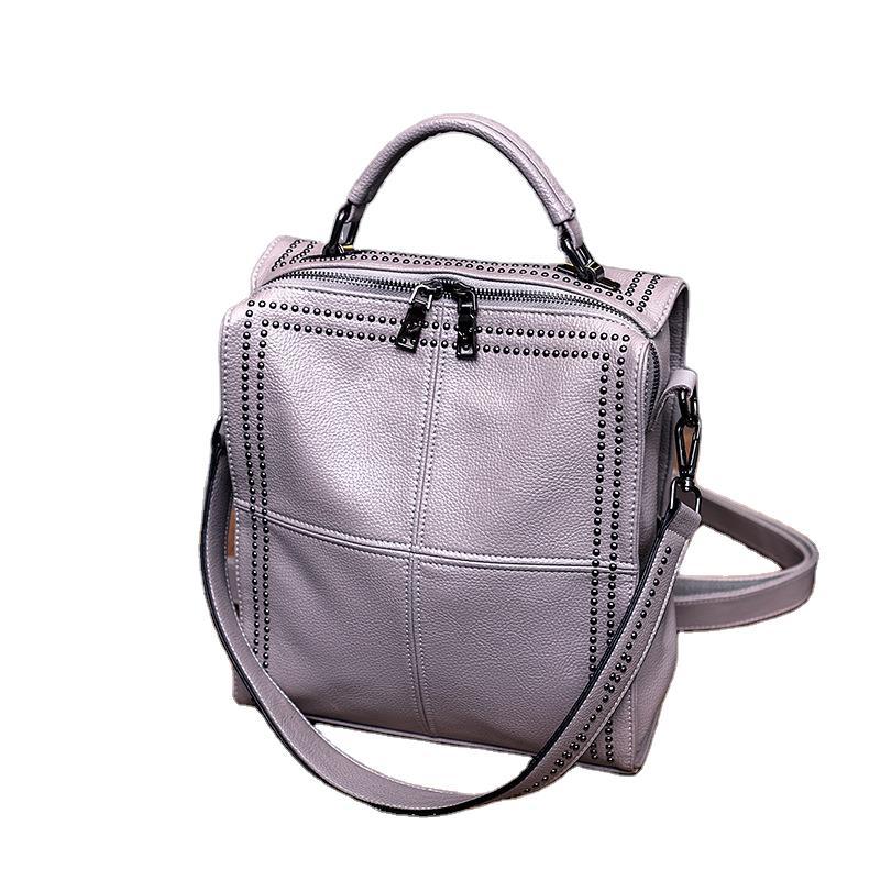 Women's Leather Korean Style Versatile Cowhide Bags