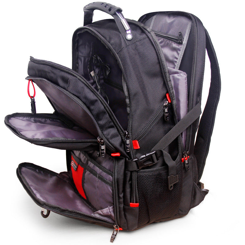 Men's Swiss Army Knife Family Business Computer Backpacks