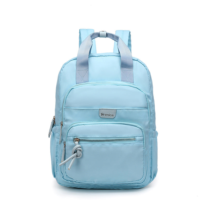 Women's Be Printed Multifunctional Diaper Large Capacity Backpacks