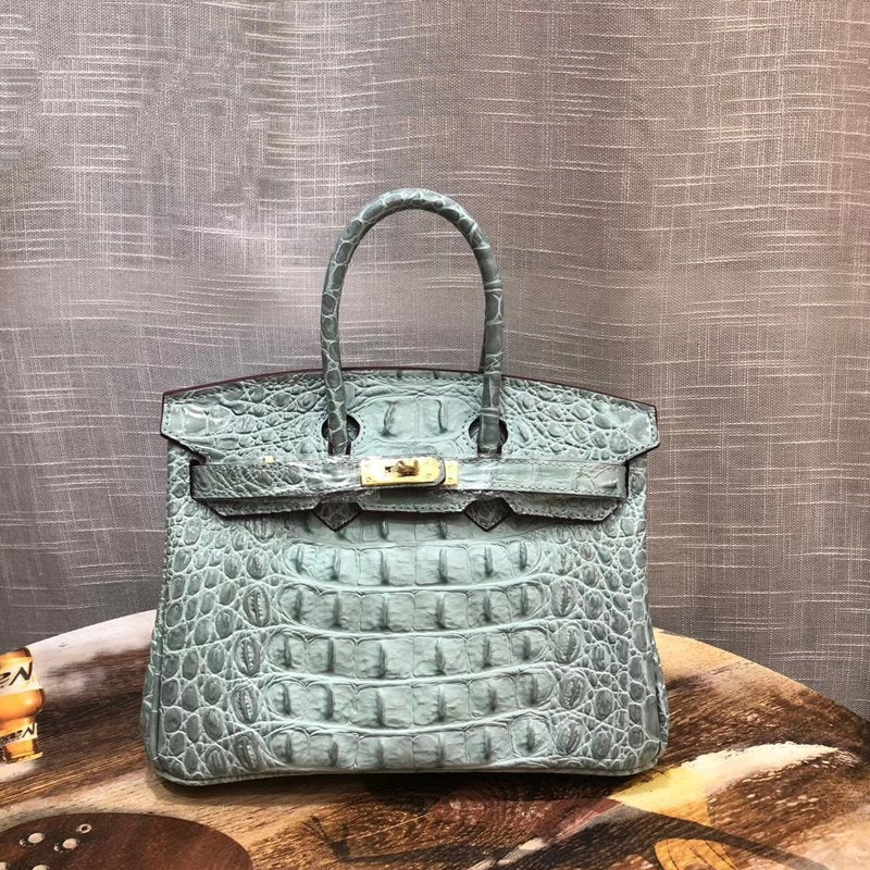 Women's Unique Fashion Genuine Leather Platinum Handbags