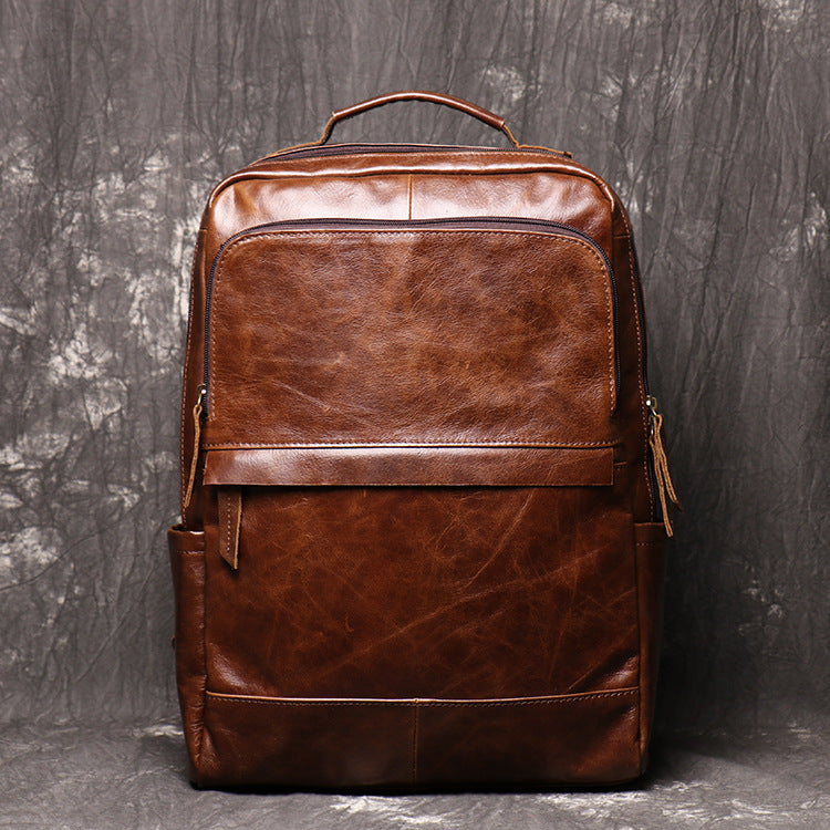 Women's & Men's & Cowhide Mountain Climbing Large Capacity Bags