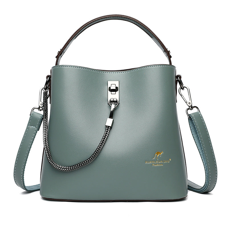 Women's New Large Capacity Fashion Leather Bags