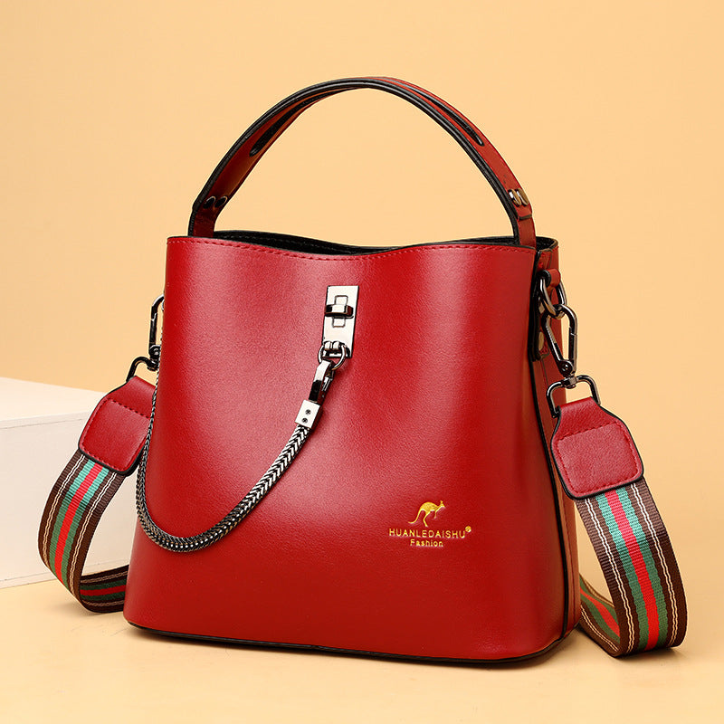 Women's New Large Capacity Fashion Leather Bags