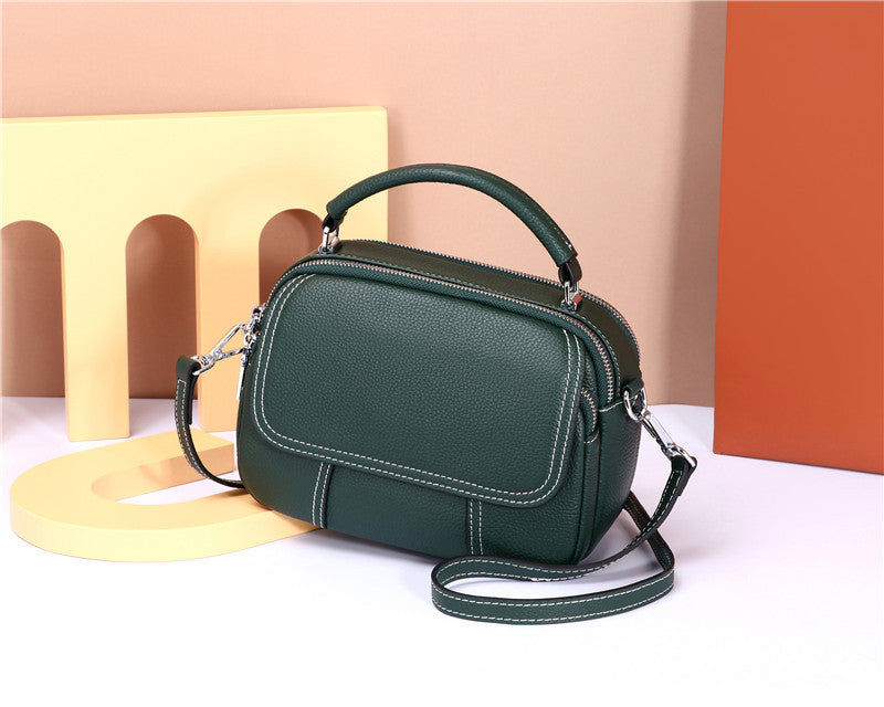 Women's Genuine Leather Fashion Top Layer Cowhide Shoulder Bags