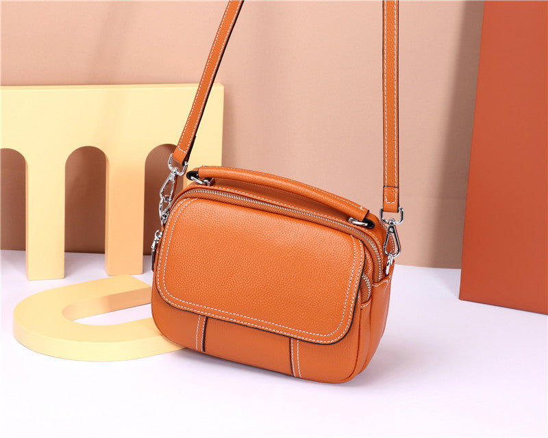 Women's Genuine Leather Fashion Top Layer Cowhide Shoulder Bags