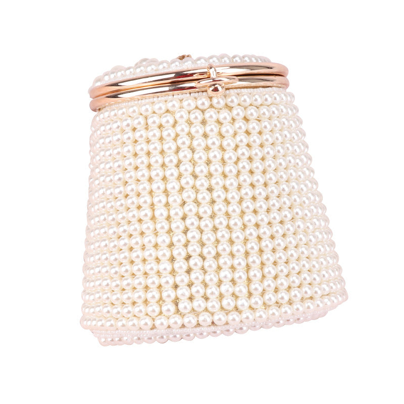 Unique Portable Pearl Hand Dinner Niche Evening Bags