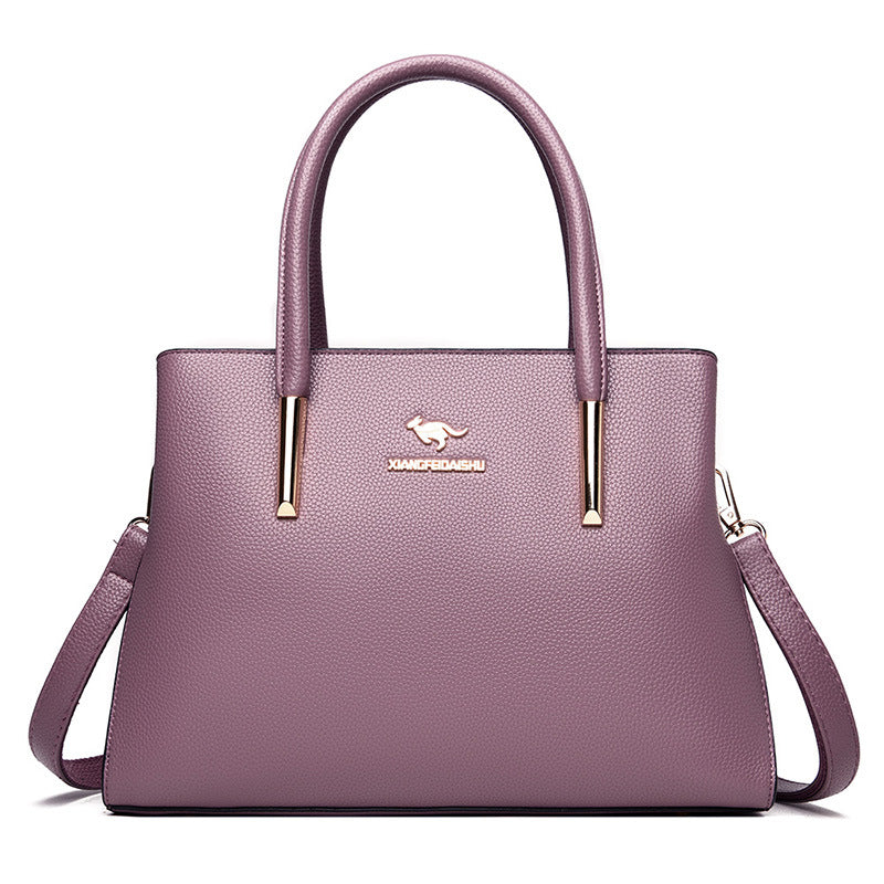 Women's Korean Style Mom Simple Elegant Handbags