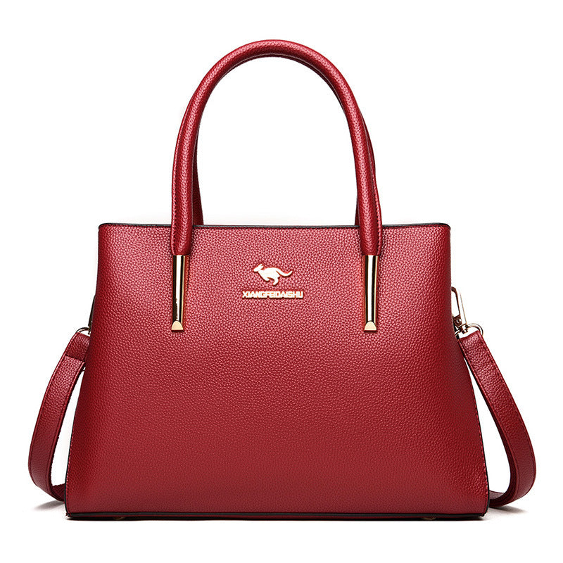 Women's Korean Style Mom Simple Elegant Handbags