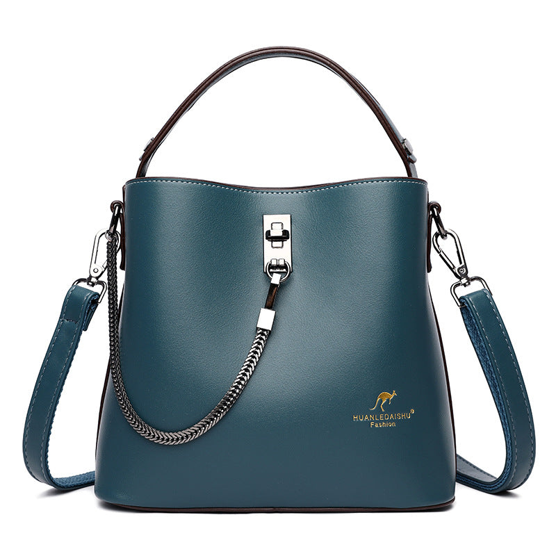 Women's New Large Capacity Fashion Leather Bags