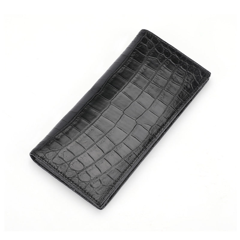 Leather Long Business Genuine Clutch Belly Men's Wallets