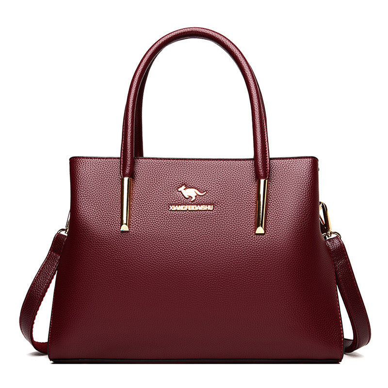 Women's Korean Style Mom Simple Elegant Handbags