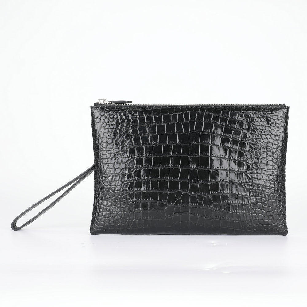 Men's Fish Belly Clutch Envelope Genuine Leather Men's Handbags