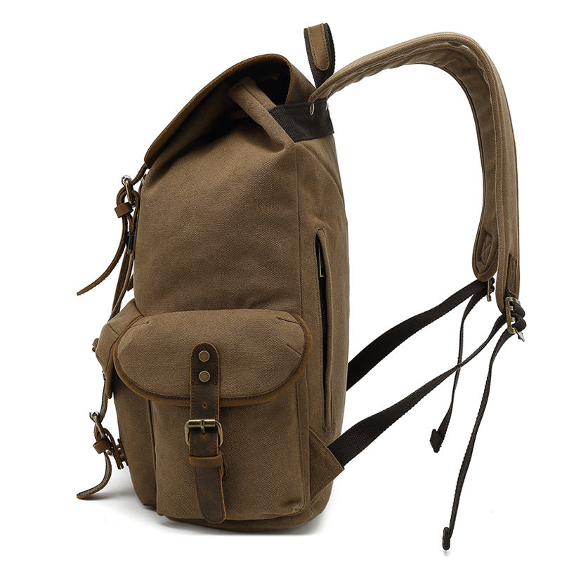 Fashion Portable Canvas Trendy Large Capacity Backpacks
