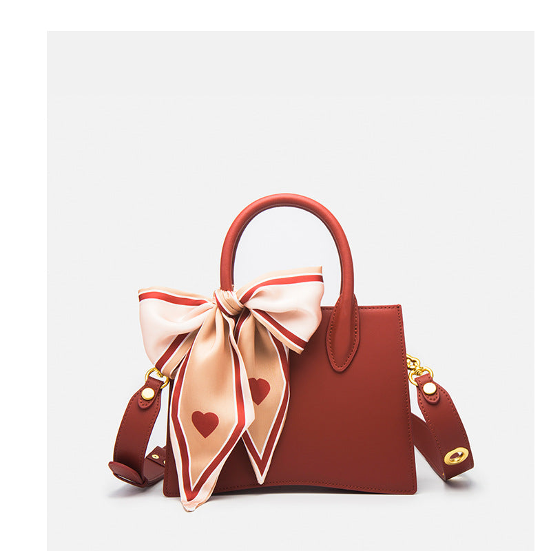 Women's Scarf Wine Red Bridal Wedding Mother Handbags