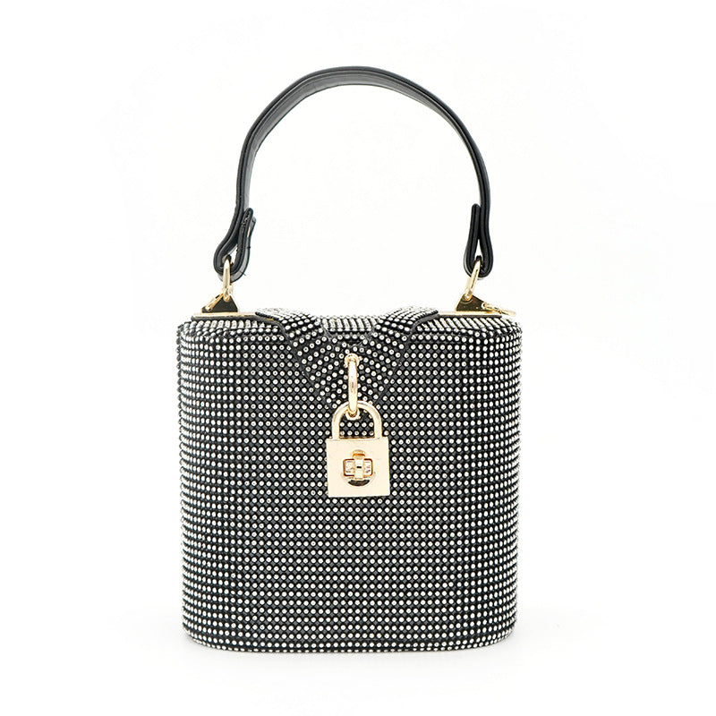 Portable Diamond Gem Personalized Dress Matching Evening Bags