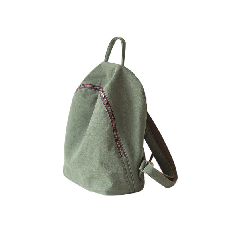 Women's Niche Canvas Leisure Fresh College Style Backpacks