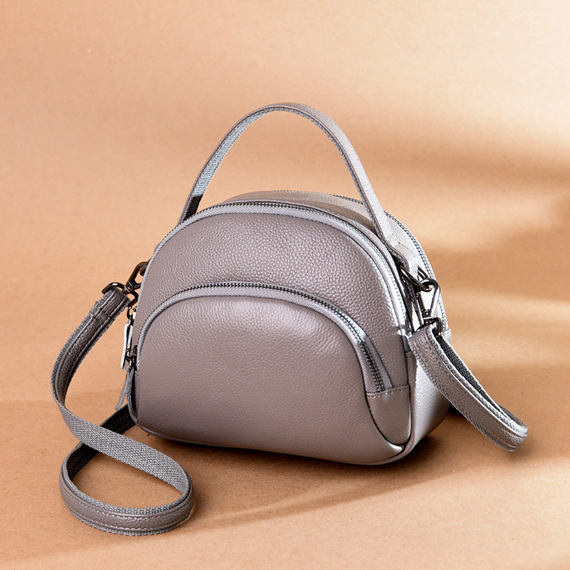 Genuine Leather Female Lady Shell Fashionable Shoulder Bags