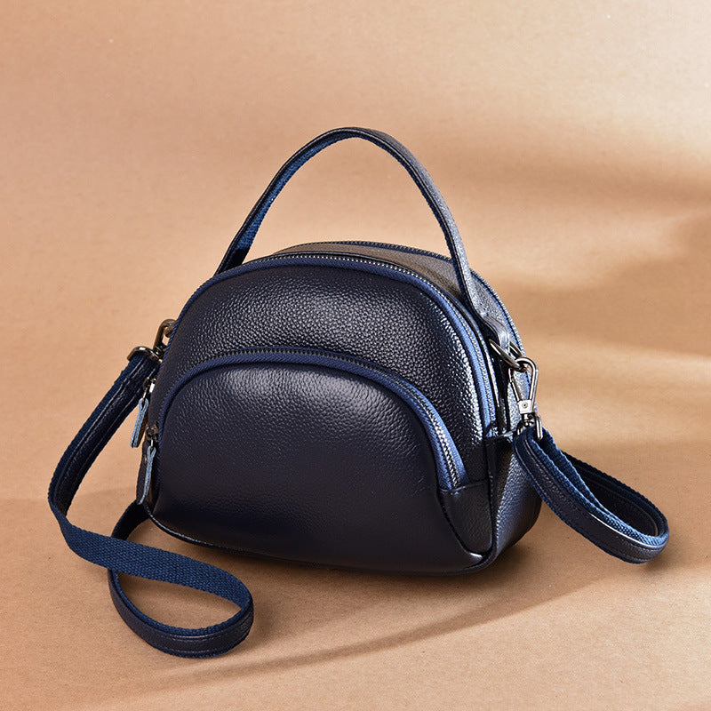 Genuine Leather Female Lady Shell Fashionable Shoulder Bags
