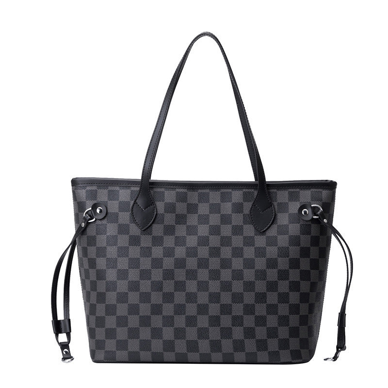Women's Fashion Retro Large Capacity One Combination Handbags