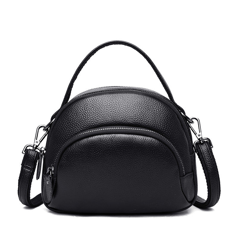Genuine Leather Female Lady Shell Fashionable Shoulder Bags