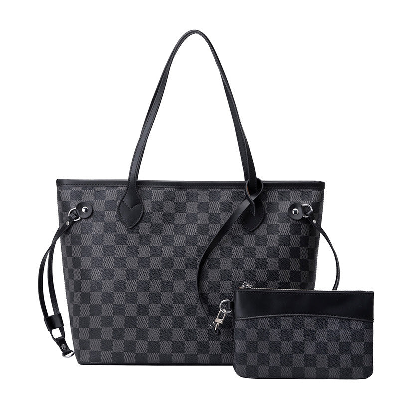 Women's Fashion Retro Large Capacity One Combination Handbags