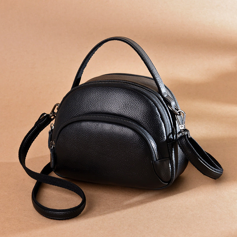 Genuine Leather Female Lady Shell Fashionable Shoulder Bags