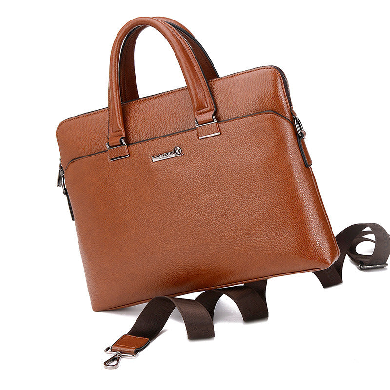 Men's Horizontal Business Computer Customization Request Men's Handbags