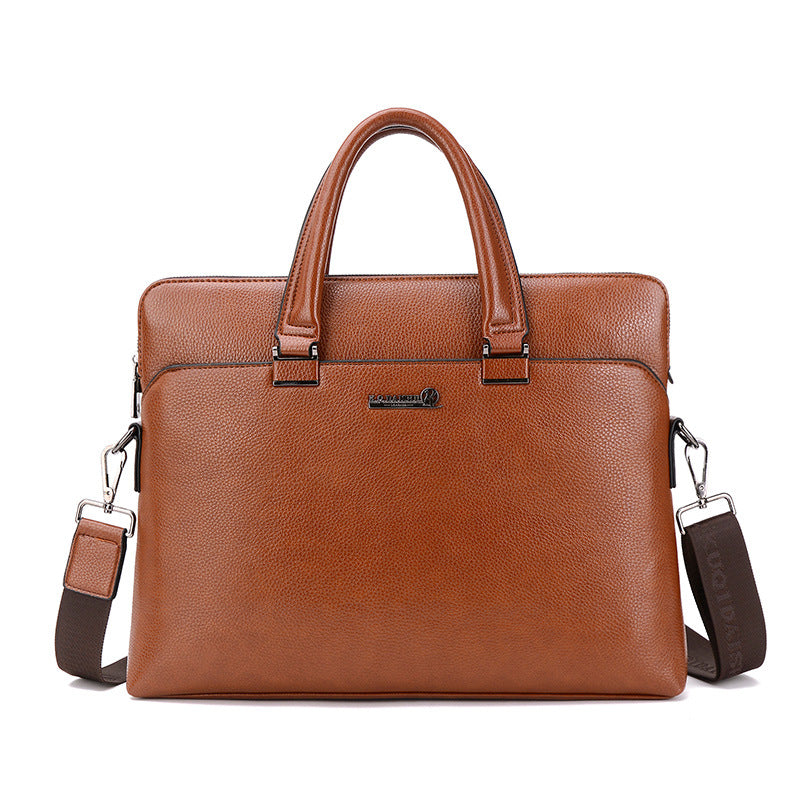 Men's Horizontal Business Computer Customization Request Men's Handbags