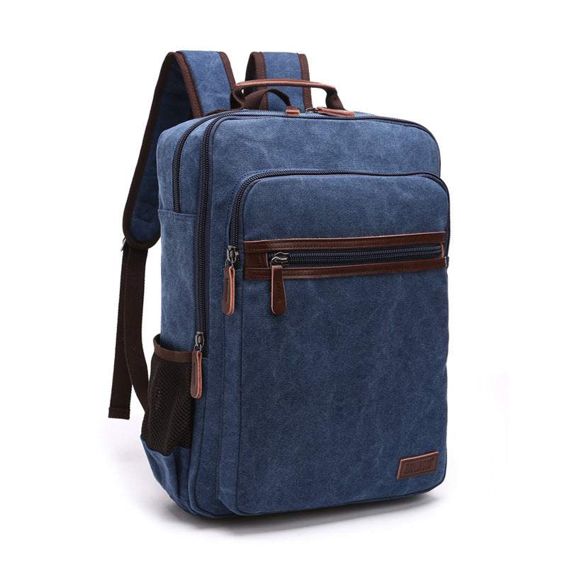 Canvas Rucksack Portable Computer For Boys Backpacks