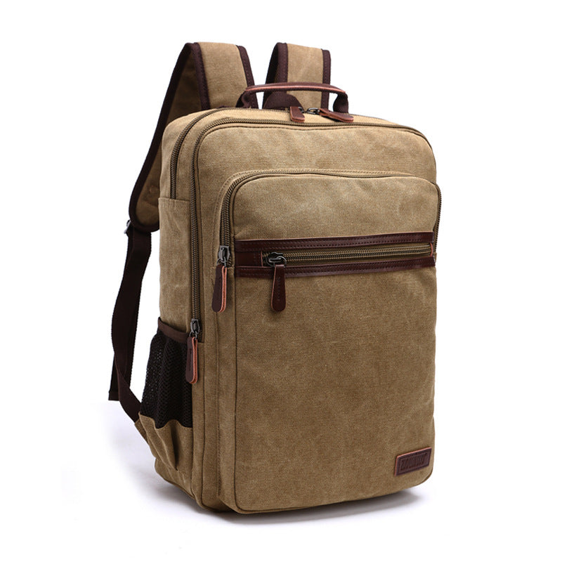 Canvas Rucksack Portable Computer For Boys Backpacks