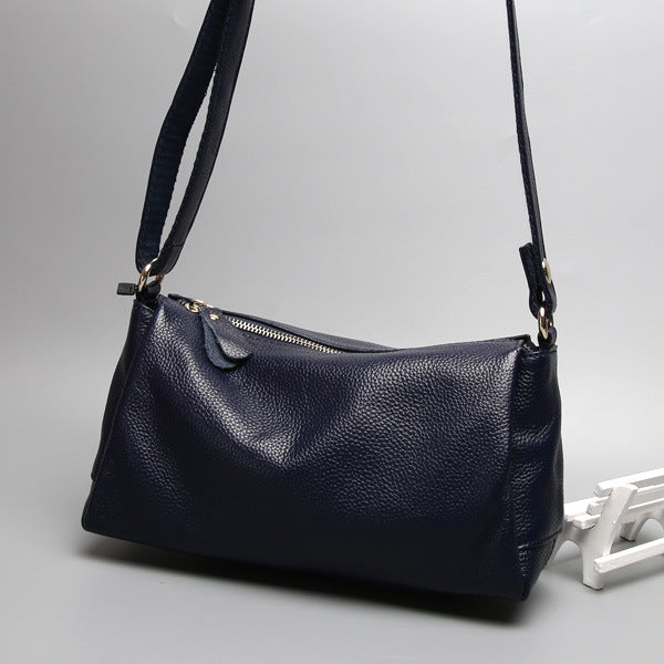 Women's Genuine Leather Simple First Layer Cowhide Shoulder Bags