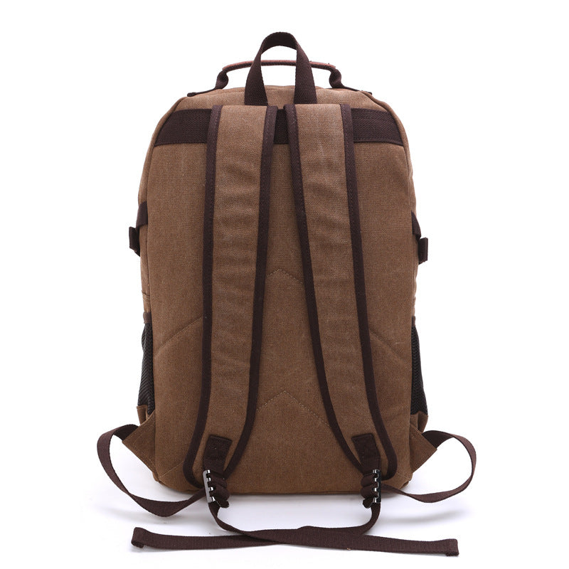 Women's & Men's & Computer Washed Canvas Street Leisure Backpacks