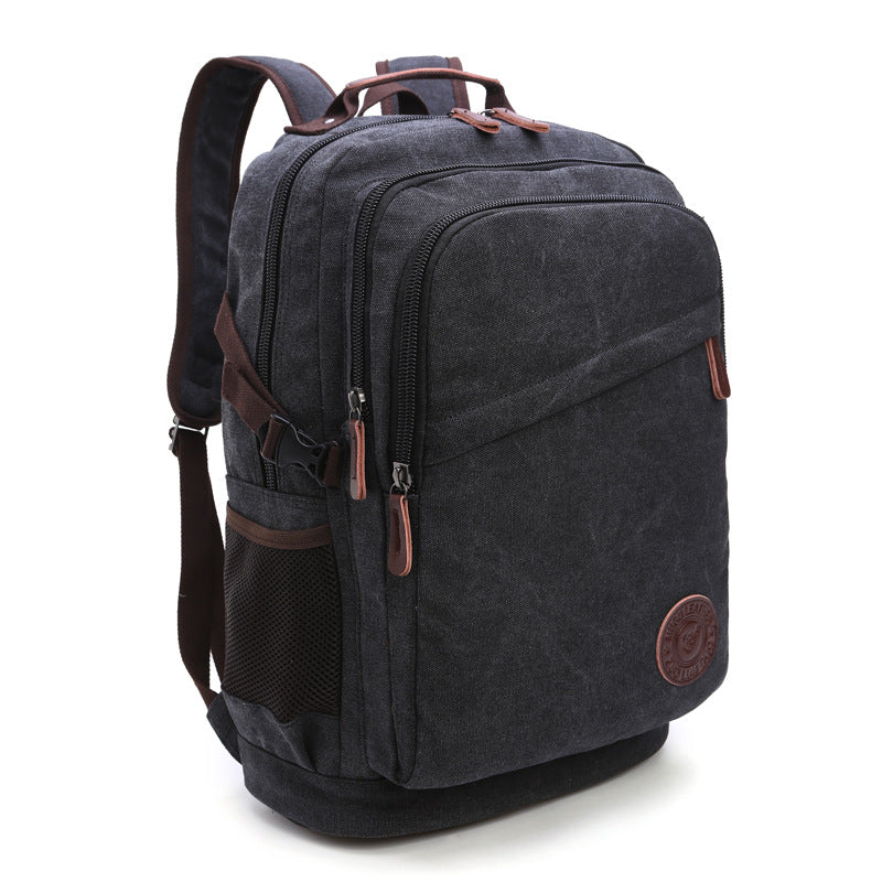 Women's & Men's & Computer Washed Canvas Street Leisure Backpacks