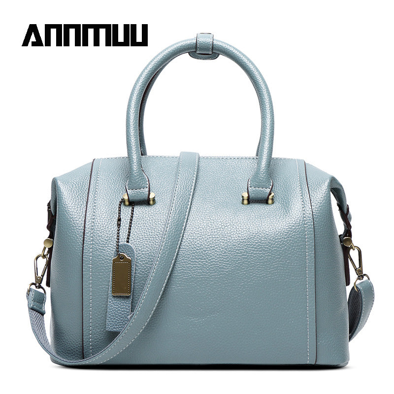 Women's Spring Pillow Trendy Leather Hand Holding Handbags