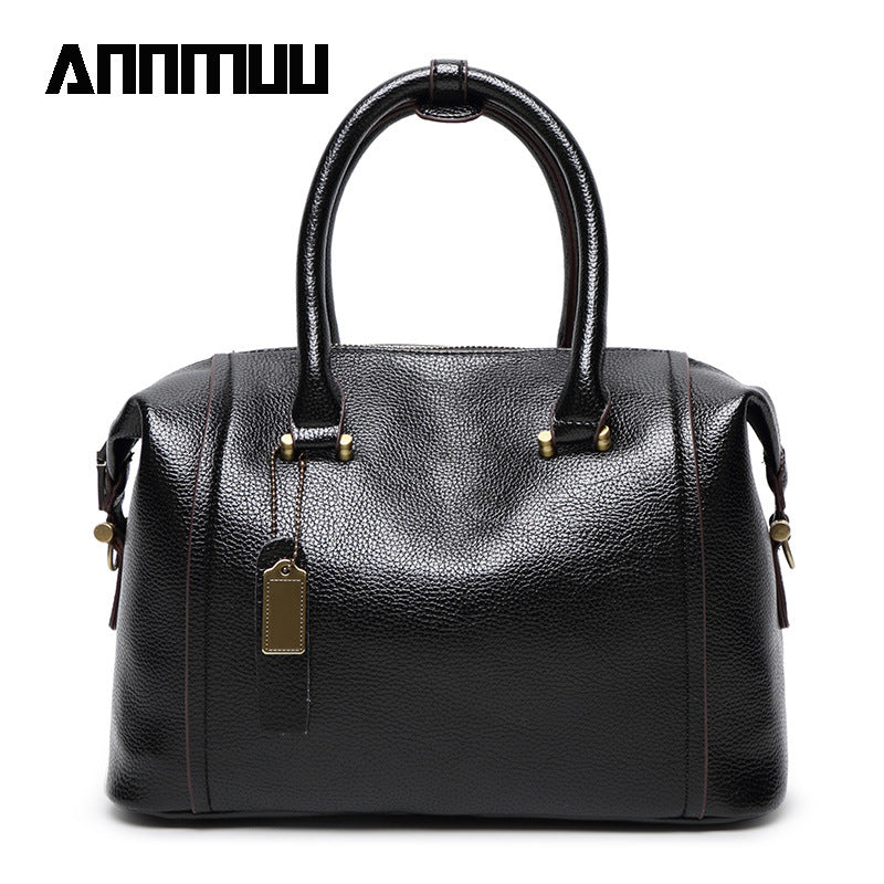 Women's Spring Pillow Trendy Leather Hand Holding Handbags