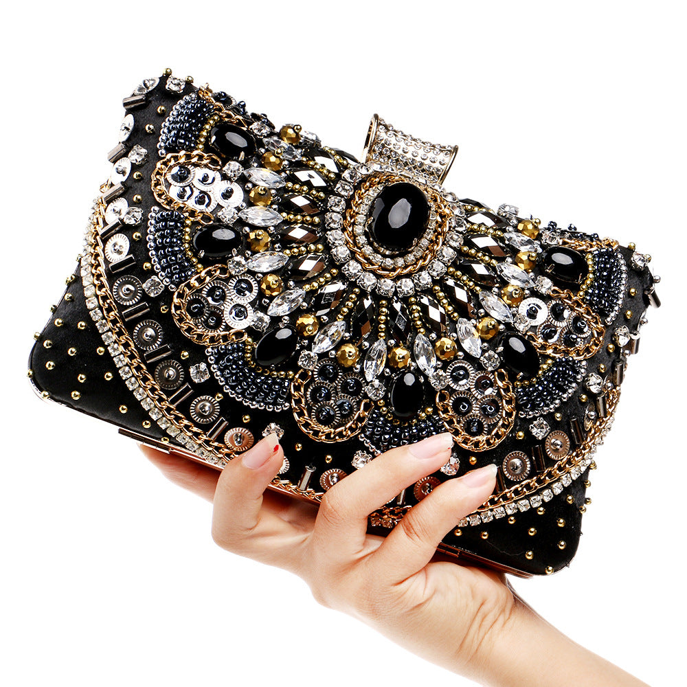 Women's Embroidery Dinner Luxury Temperament Banquet Clutch Evening Bags