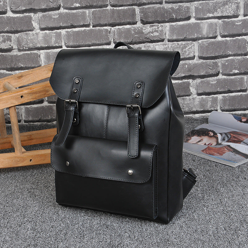 Women's & Men's & Korean Style Fashionable Retro Crazy Backpacks