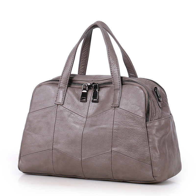 Women's Unique Portable First Layer Cowhide Shoulder Bags