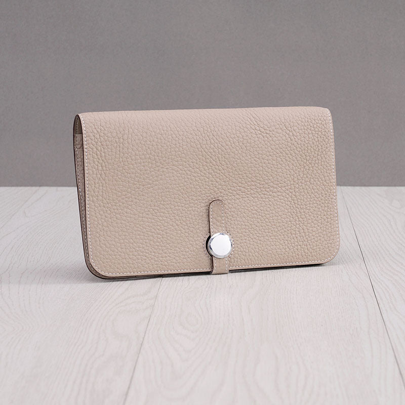 Women's Leather Fashion Large Capacity First Layer Ladies Wallets