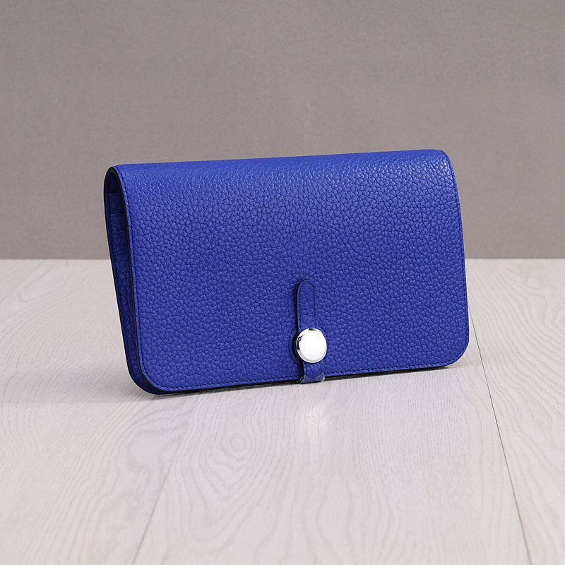 Women's Leather Fashion Large Capacity First Layer Ladies Wallets