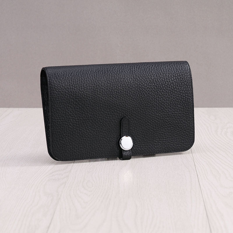 Women's Leather Fashion Large Capacity First Layer Ladies Wallets