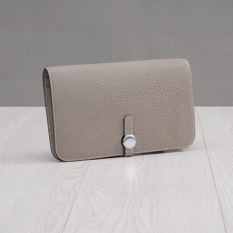Women's Leather Fashion Large Capacity First Layer Ladies Wallets