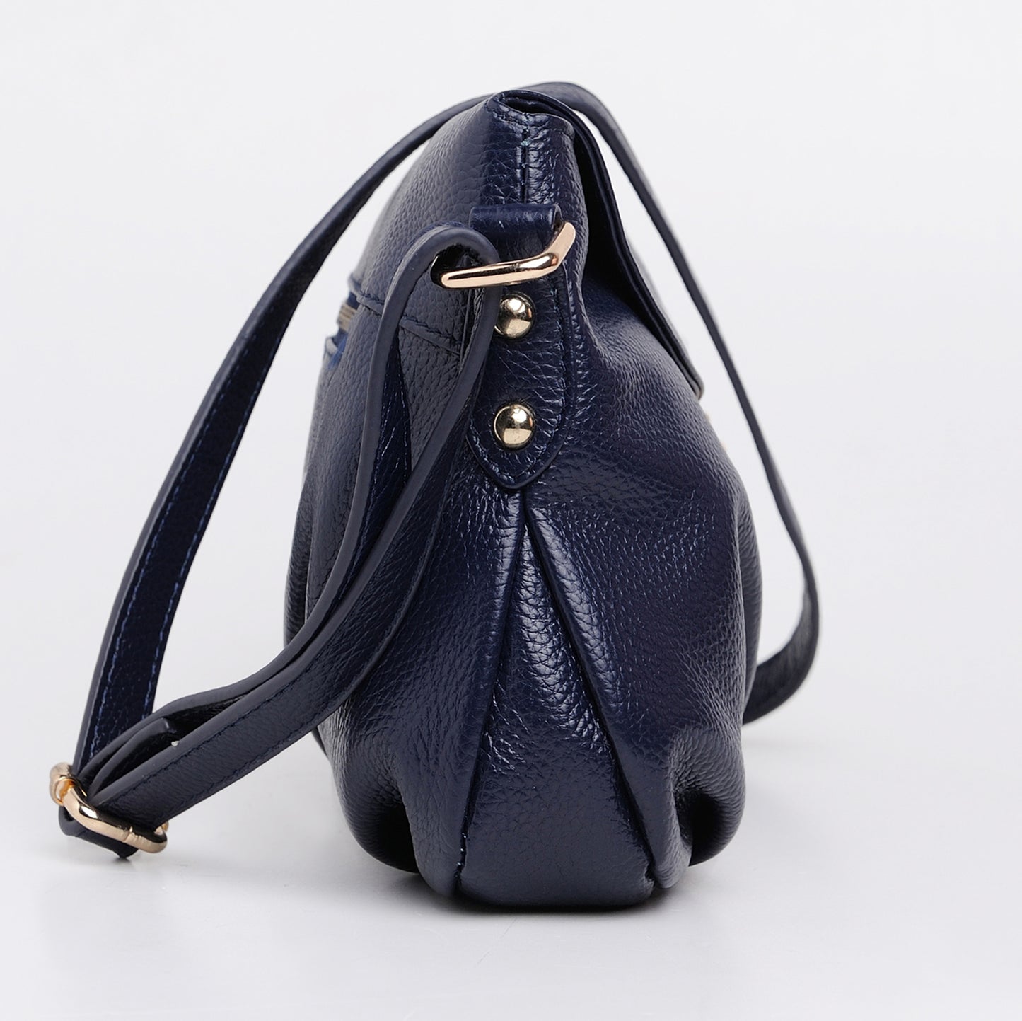 Women's Retro First Layer Cowhide Twist Genuine Crossbody Bags