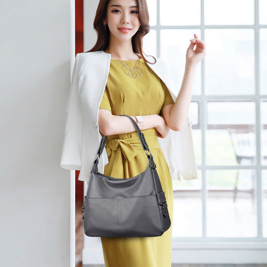 Women's Versatile Korean Style Mother Big Shoulder Bags