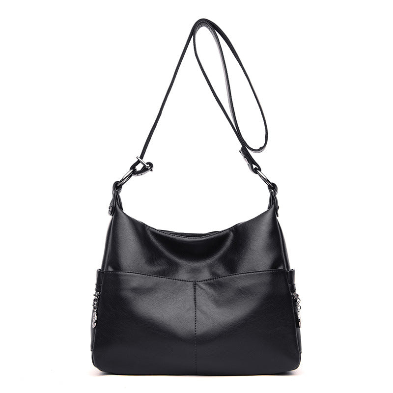 Women's Versatile Korean Style Mother Big Shoulder Bags