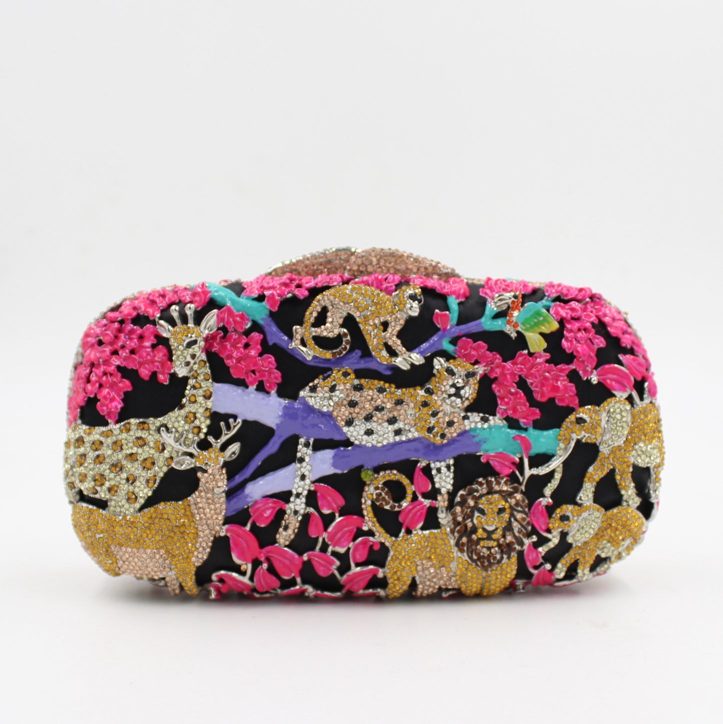 Hollow Metal Crystal Dinner Drop Oil Evening Bags