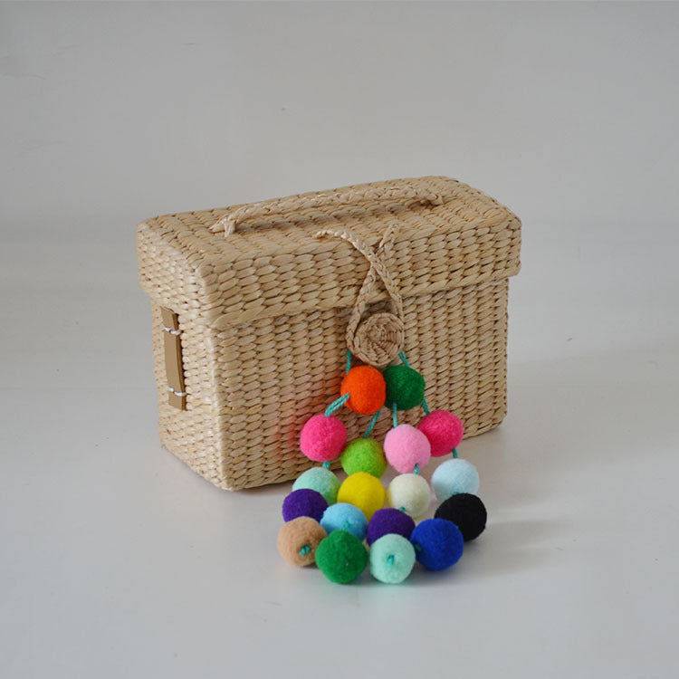 Women's Fashion Straw Trendy Woven Fresh Beach Shoulder Bags